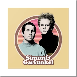 Simon & Garfunkel /// Original Retro Fan Art Design Posters and Art